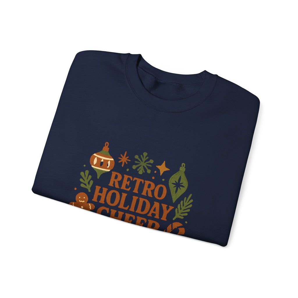 Holiday Sweatshirt — Retro Holiday Cheer Crewneck