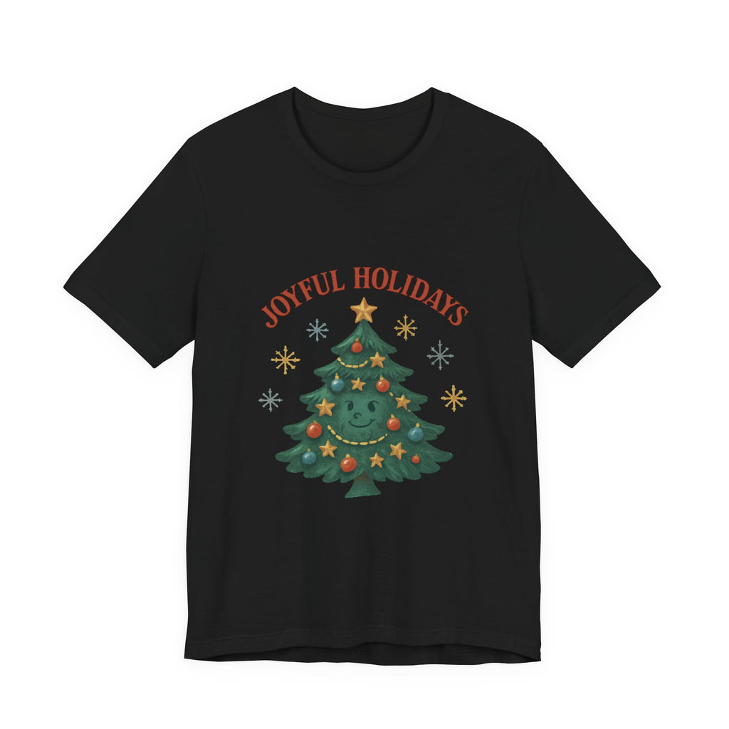 Joyful Holidays Christmas Tree Tee
