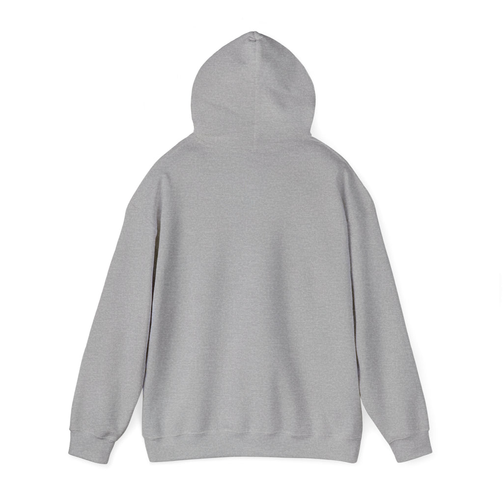 Essential Elegance Hoodie — Minimalist White Pullover with Subtle Script