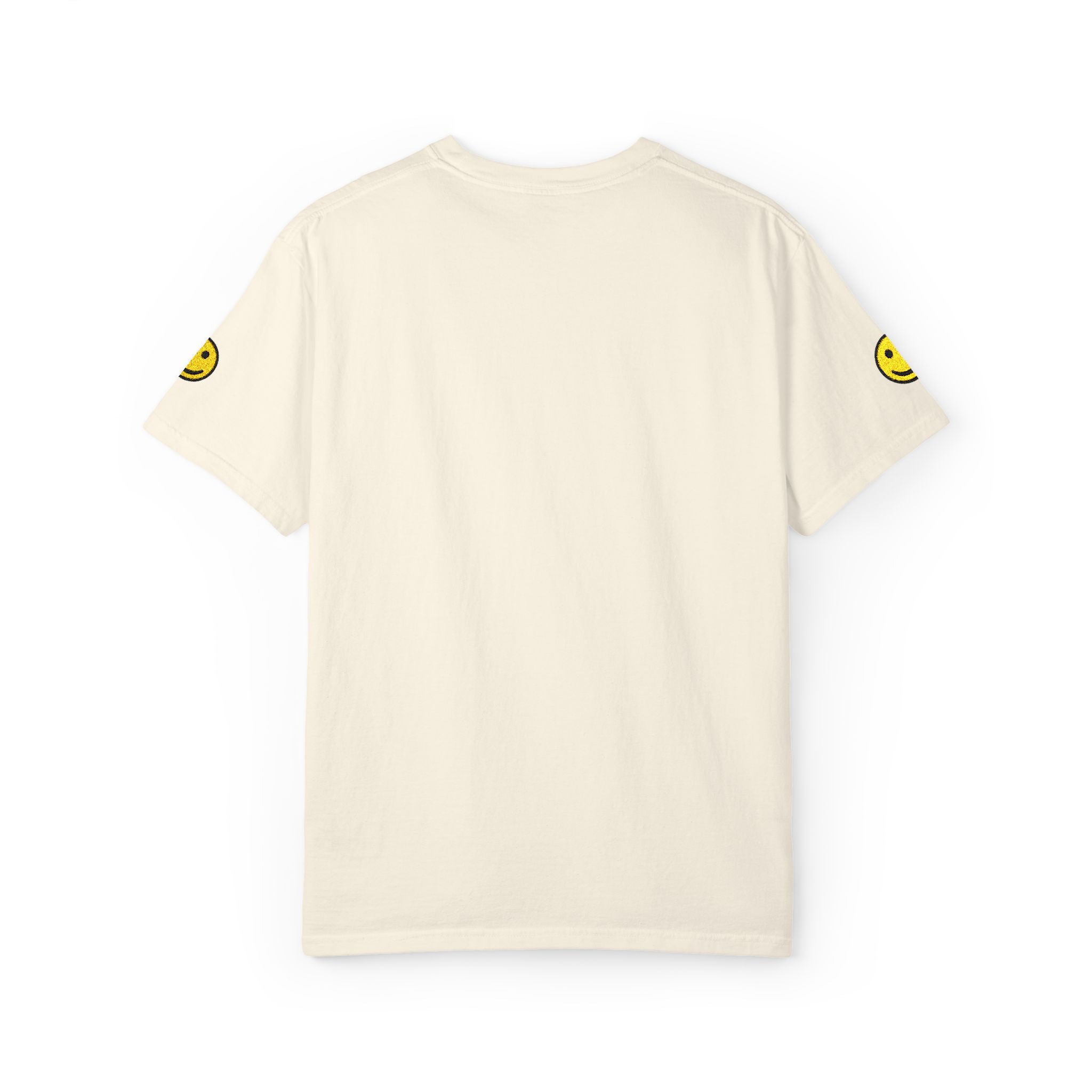 Smiley Face Unisex Garment-Dyed T-shirt