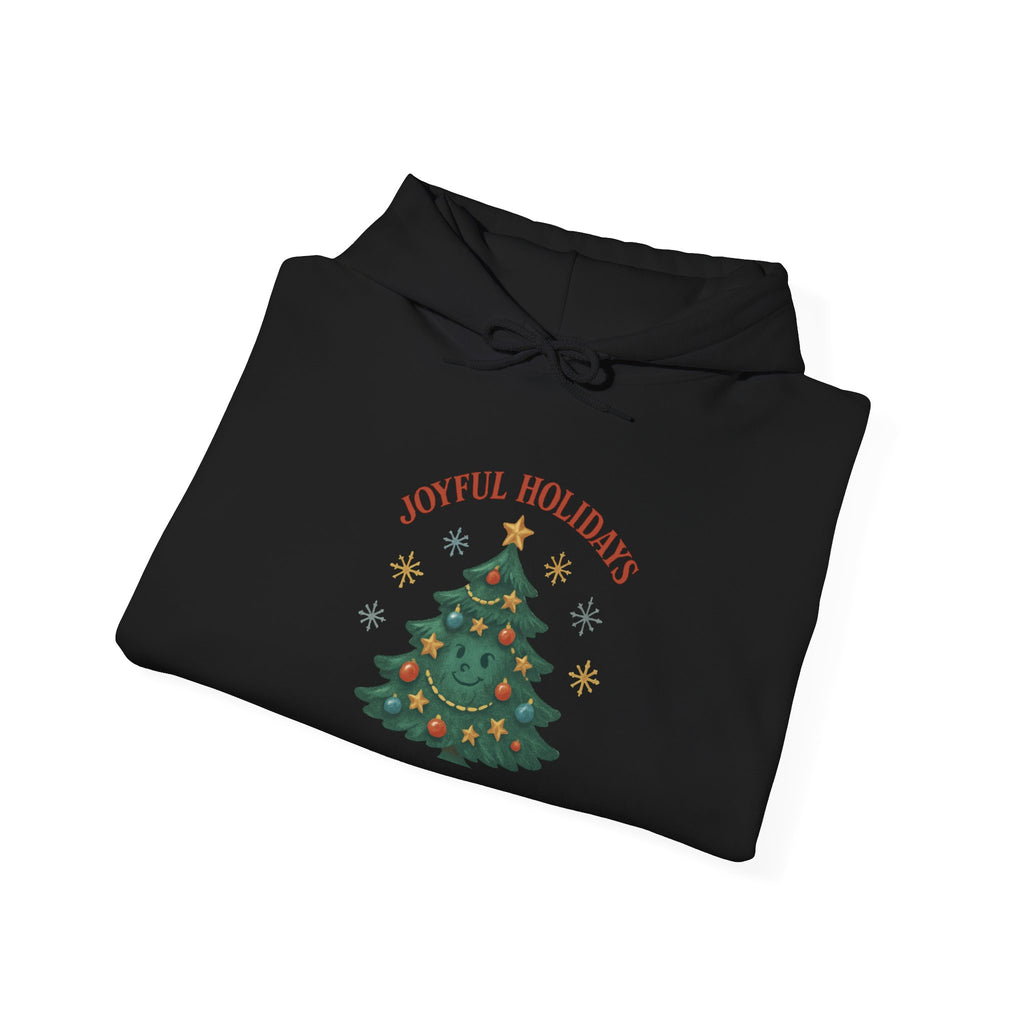 Christmas Tree Hoodie with "Joy Days" Holiday Graphic