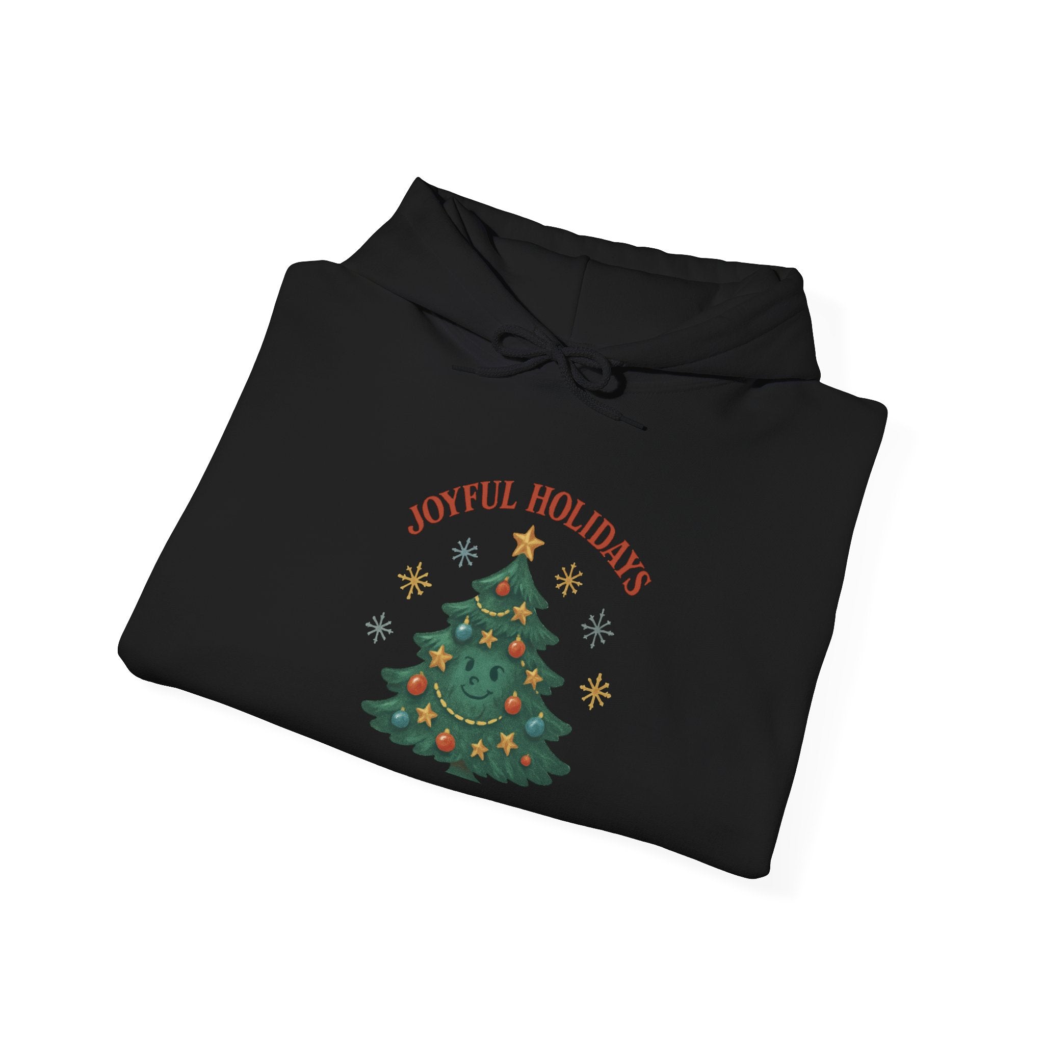 Christmas Tree Hoodie with "Joy Days" Holiday Graphic