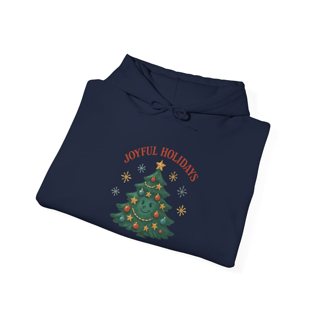 Christmas Tree Hoodie with "Joy Days" Holiday Graphic