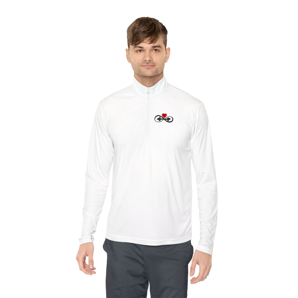 I Heart Gym Unisex Quarter-Zip Pullover