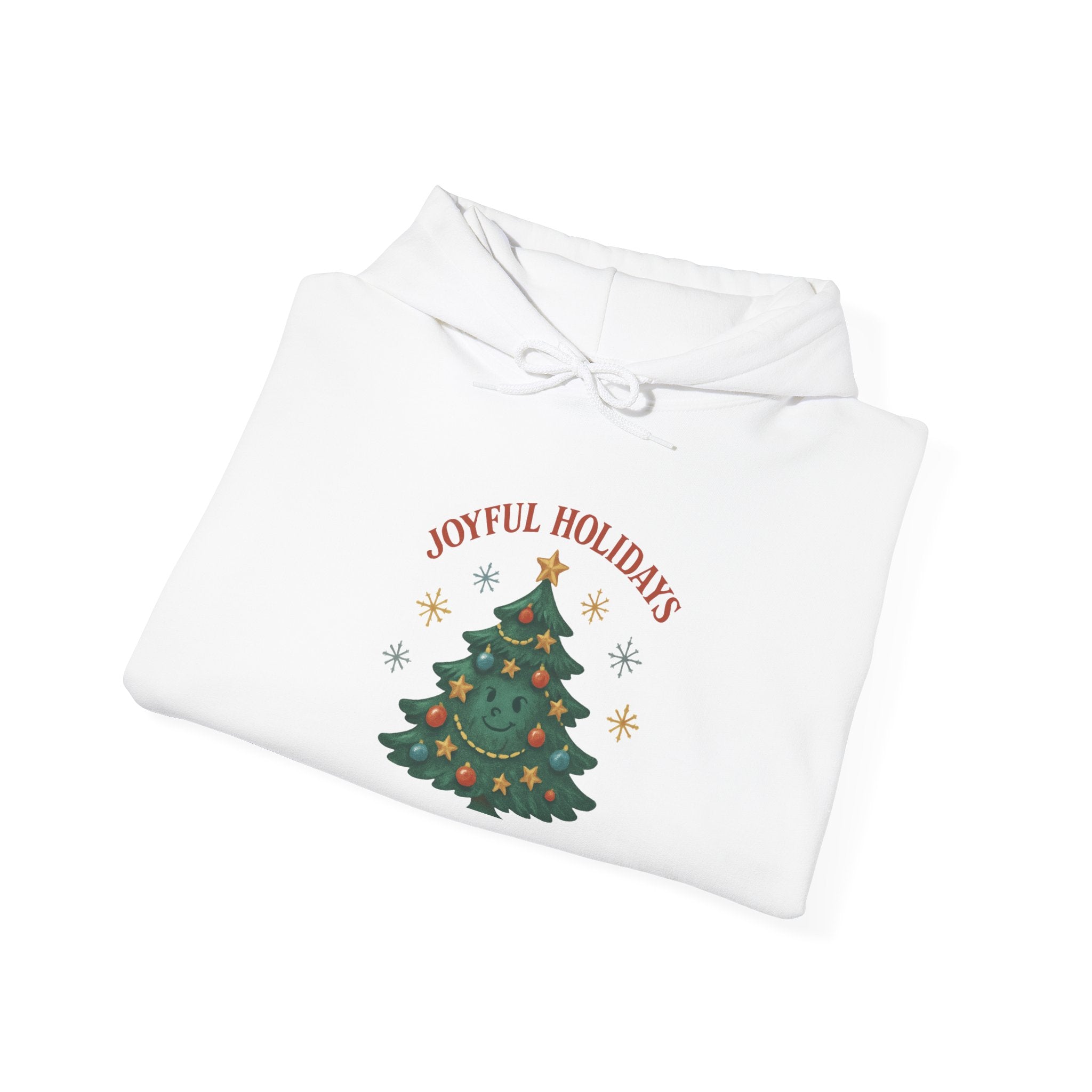 Christmas Tree Hoodie with "Joy Days" Holiday Graphic