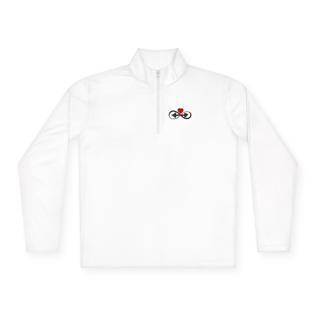 I Heart Gym Unisex Quarter-Zip Pullover