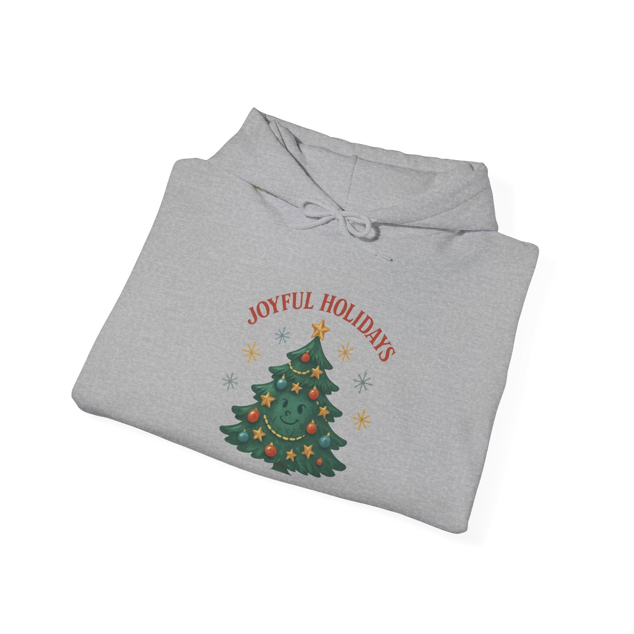 Christmas Tree Hoodie with "Joy Days" Holiday Graphic