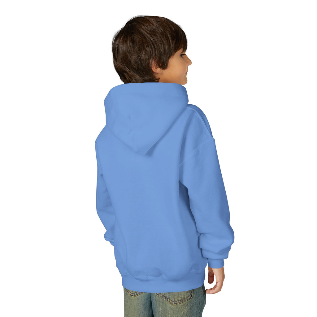 Festive Youth Hooded Sweatshirt with Santa Stitch Design, Holiday Sweatshirt, Christmas Gift, Kids Hoodie, Cute Winter Apparel, [...]