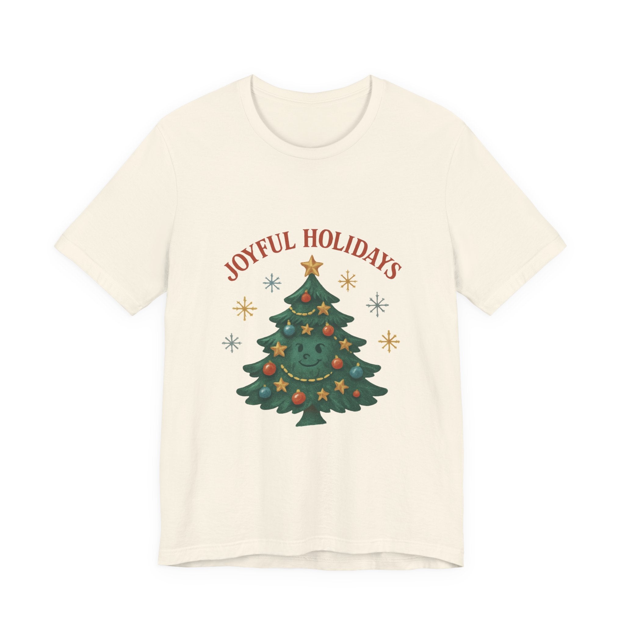 Joyful Holidays Christmas Tree Tee