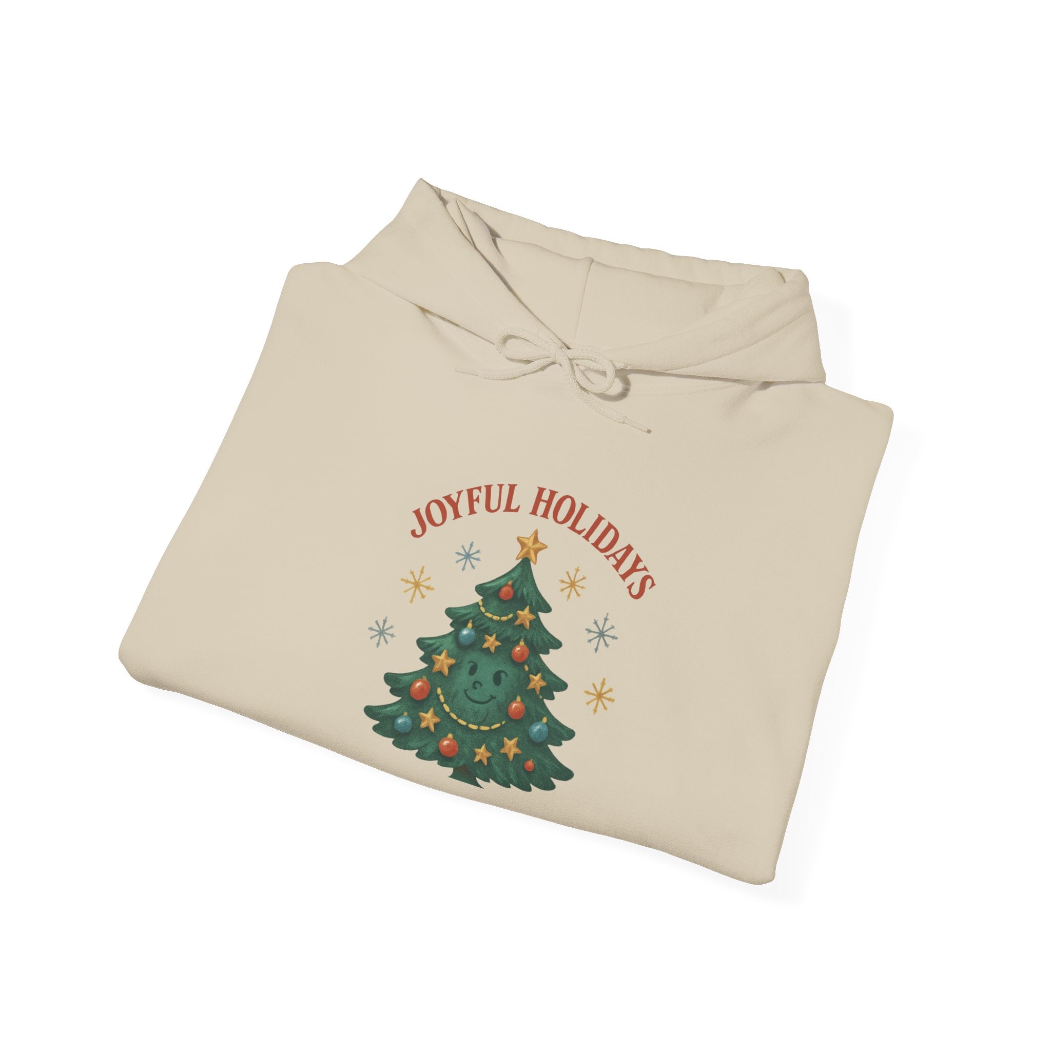 Christmas Tree Hoodie with "Joy Days" Holiday Graphic