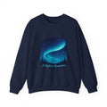 Aurora Night Crewneck Sweatshirt — "A Night to Remember" Graphic