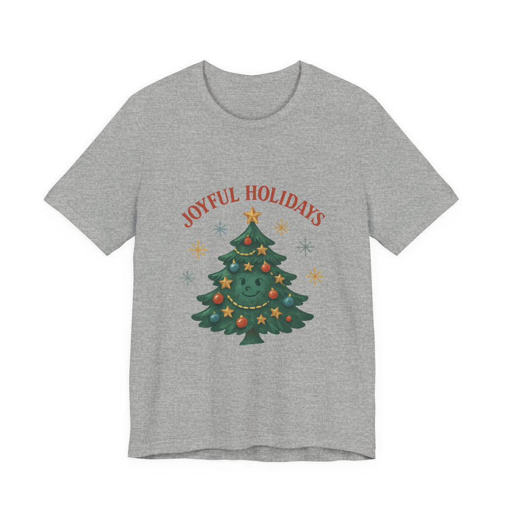 Joyful Holidays Christmas Tree Tee