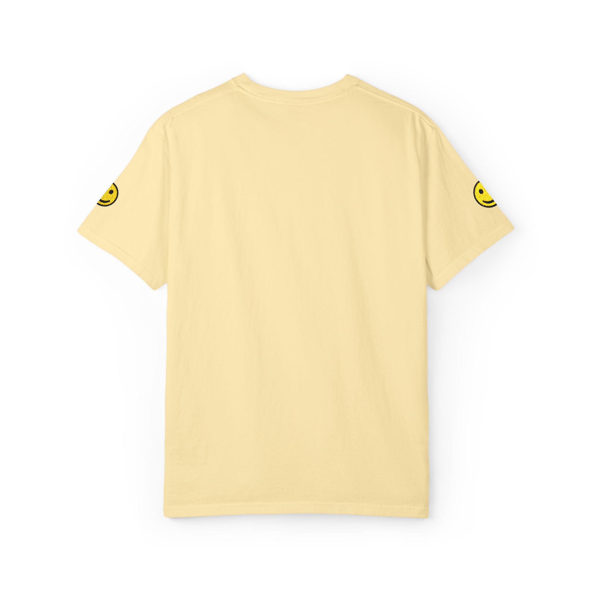 Smiley Face Unisex Garment-Dyed T-shirt