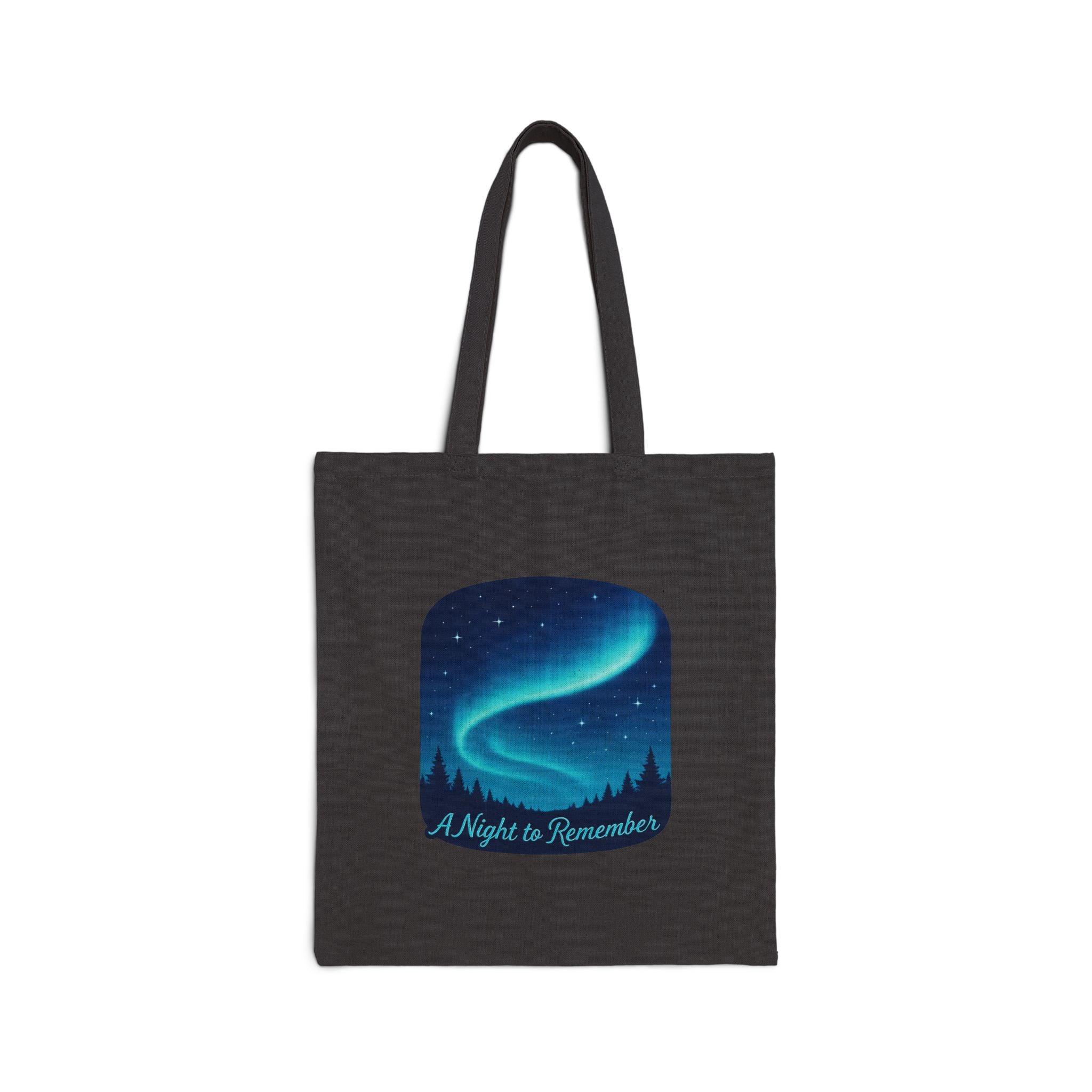 Tote Bag — "A Night to Remember" Northern Lights Canvas Tote